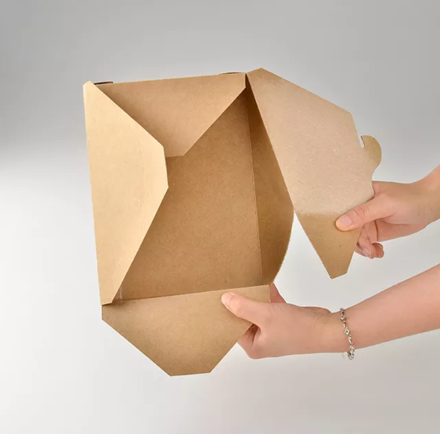 CAJA COMIDA DE PAPEL KRAFT