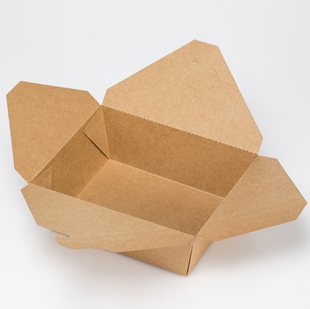 CAJA COMIDA DE PAPEL KRAFT