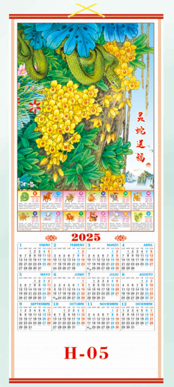 CALENDARIO CHINO 2025 H-05