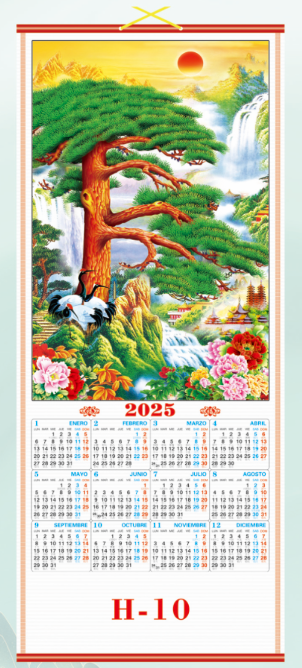 CALENDARIO CHINO 2025 H-10