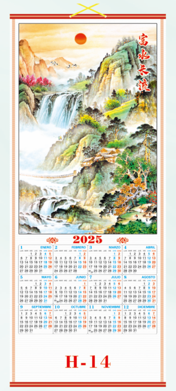 CALENDARIO CHINO 2025 H-14